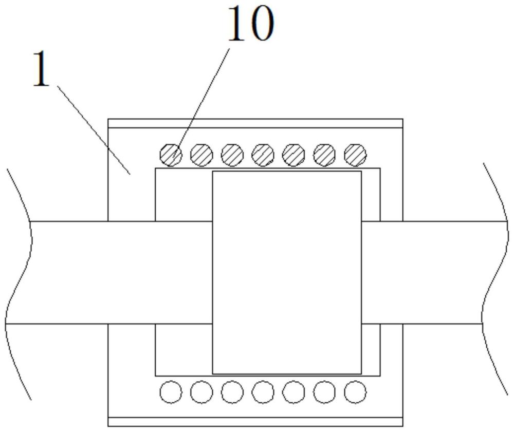 一種電池破碎機(jī)傳動(dòng)軸承冷卻裝置的制作方法