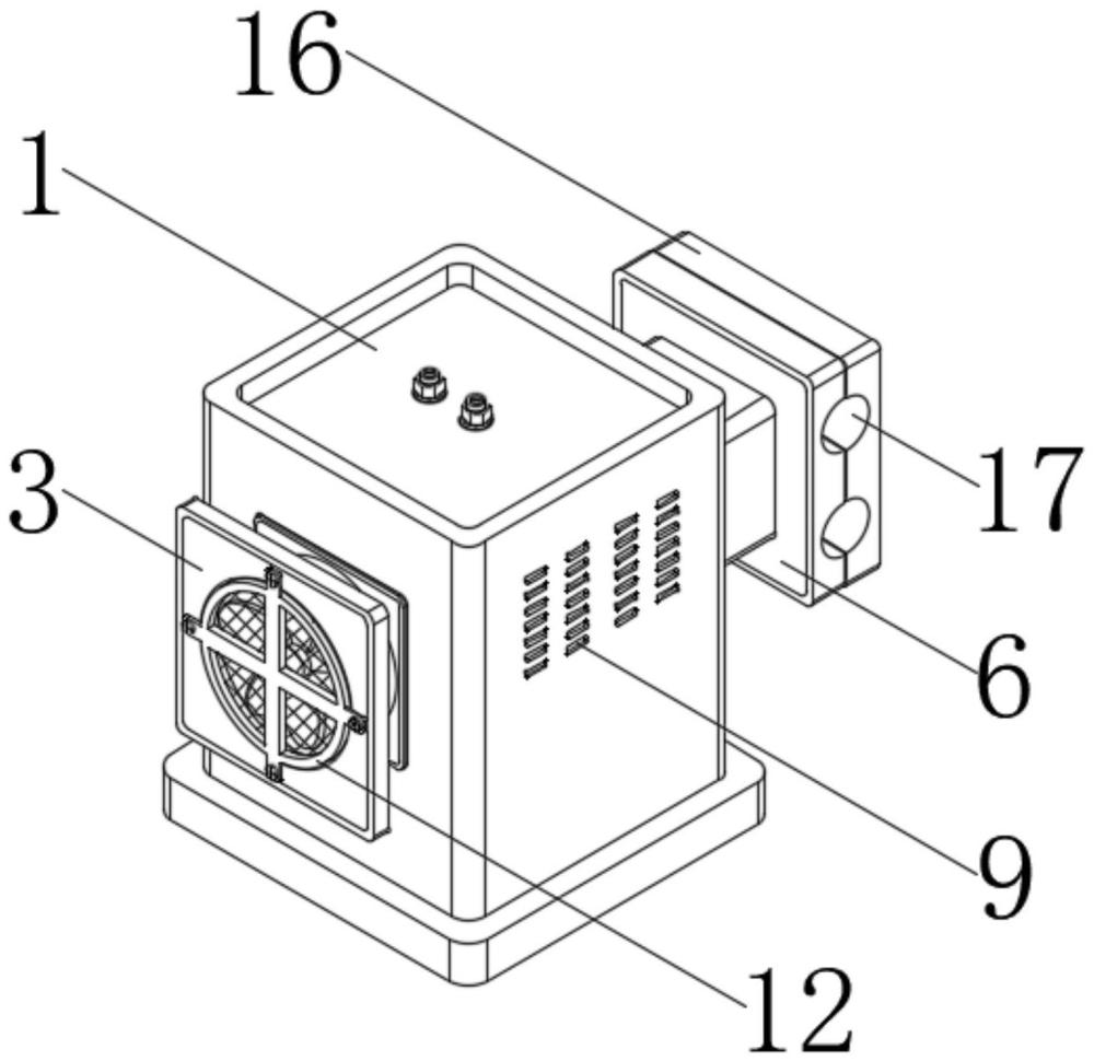 一種超大型高分子復合材料3D打印機打印頭散熱裝置的制作方法