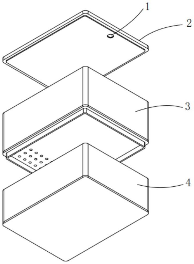 一種高溫管式爐用雙層瓷舟