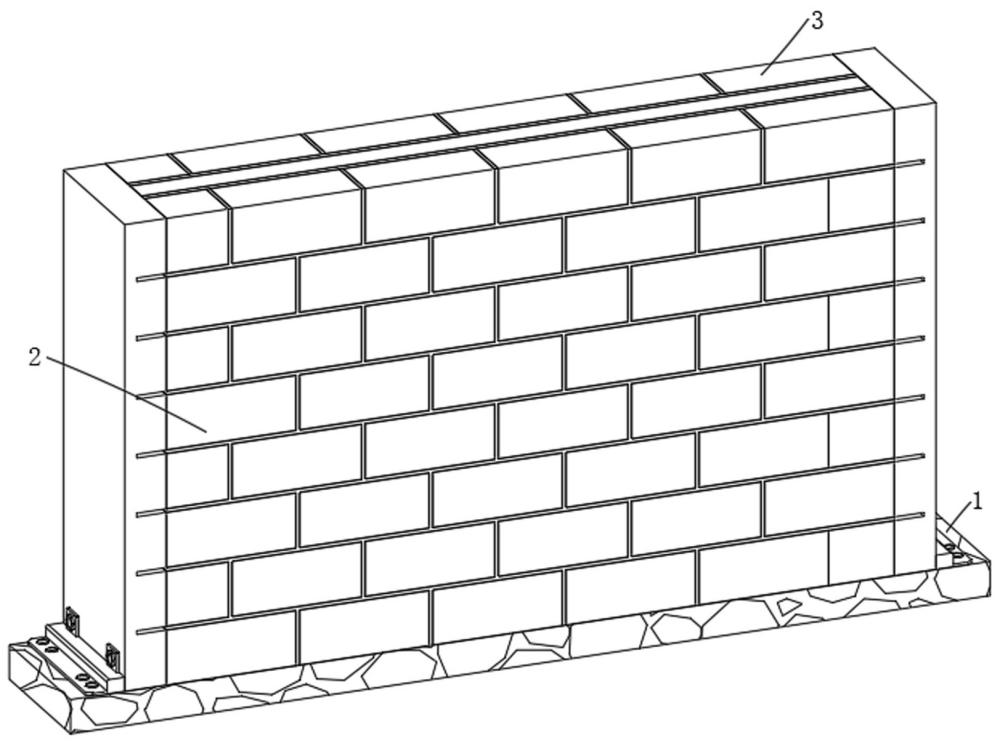 一種古建絲縫墻結(jié)構(gòu)的制作方法