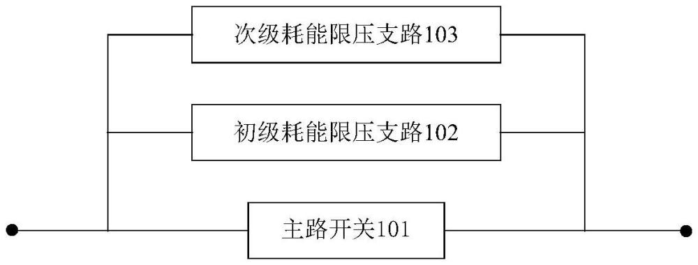 基于分級耗能限壓的斷路器電路及低壓固態(tài)直流斷路器的制作方法