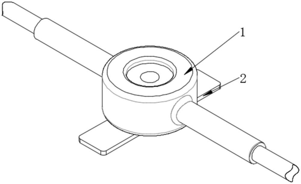 一種具有防松動(dòng)安裝機(jī)構(gòu)的尖部導(dǎo)流端子的制作方法