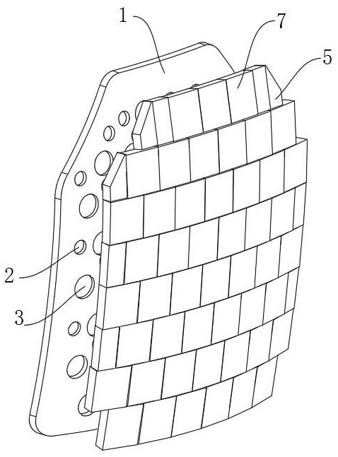 多曲面拼接式防彈陶瓷片的制作方法