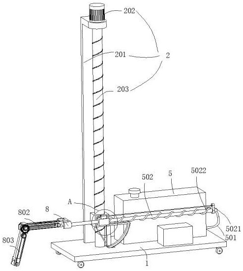 一種環(huán)保型建筑自動(dòng)化噴漆裝置的制作方法