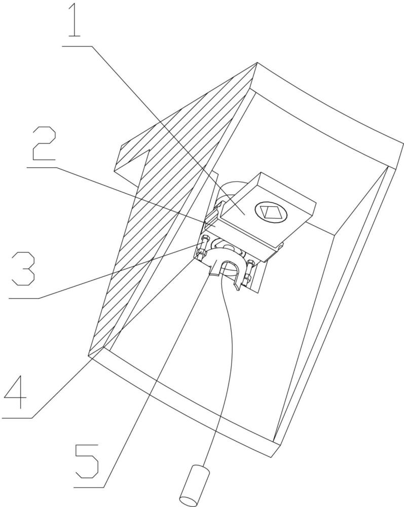 一種小空間使用的大力矩受力調(diào)節(jié)裝置的制作方法