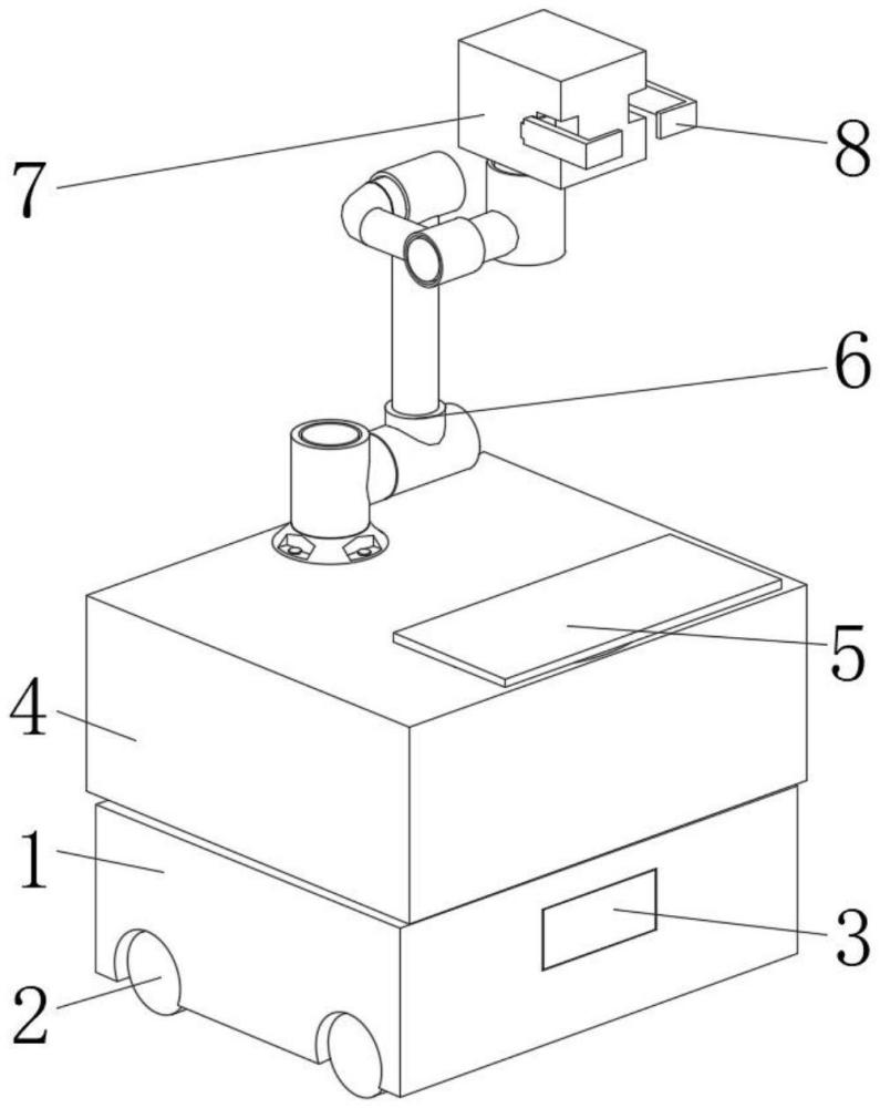 一種基于10kV開(kāi)關(guān)柜倒閘的遠(yuǎn)程控制操作機(jī)器人的制作方法