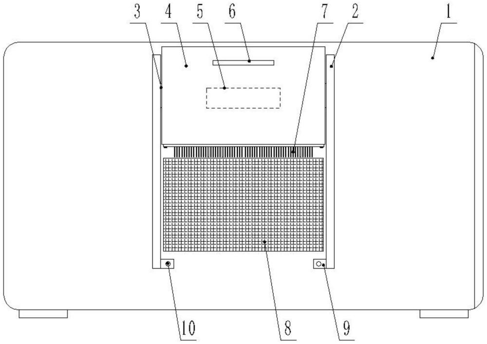 一種帶有防塵結(jié)構(gòu)的計(jì)算機(jī)機(jī)箱