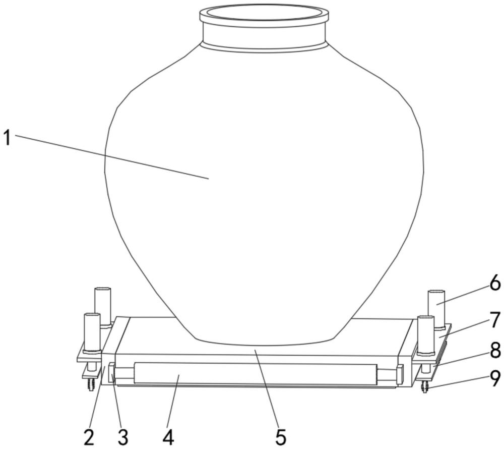 一種腌菜缸的移動(dòng)機(jī)構(gòu)的制作方法