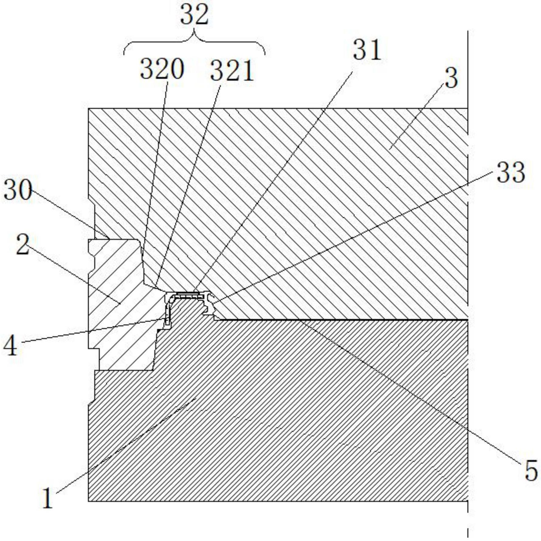 一種波形回流紋加工模具及其模具加工方法與流程