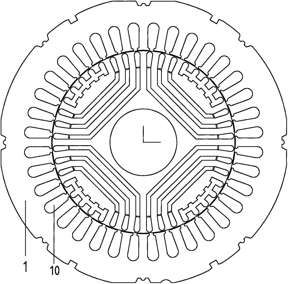 自起動四極同步磁阻電機(jī)的制作方法