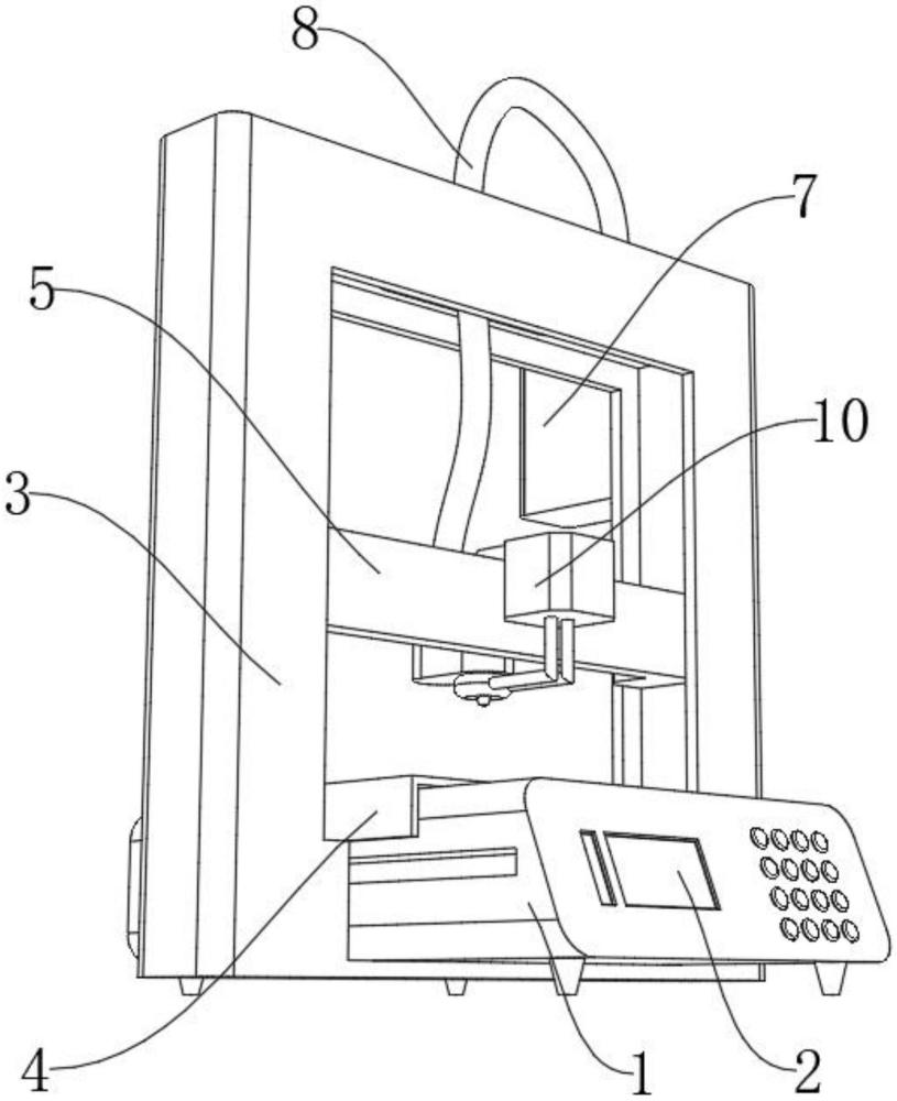 一種具有降溫功能的3D打印機(jī)的制作方法