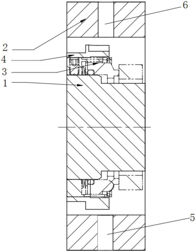 一種雙端面機(jī)械密封內(nèi)循環(huán)裝置的制作方法