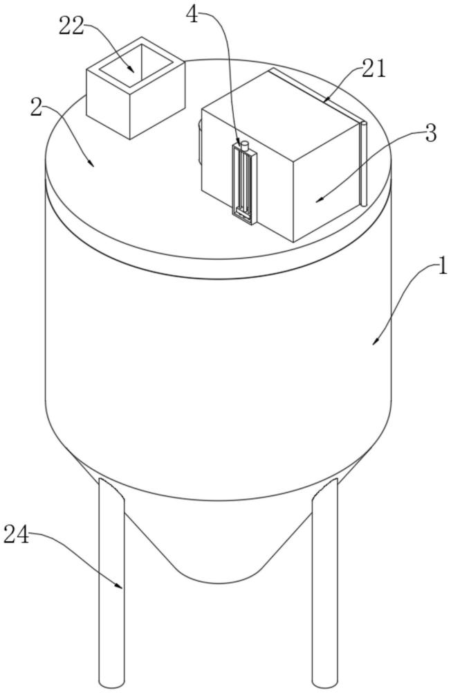 一種建筑綠色施工物料混料裝置的制作方法