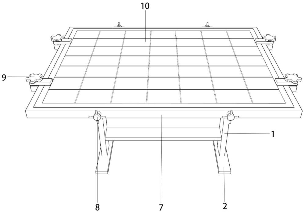 一種可調(diào)節(jié)角度的光伏支架的制作方法