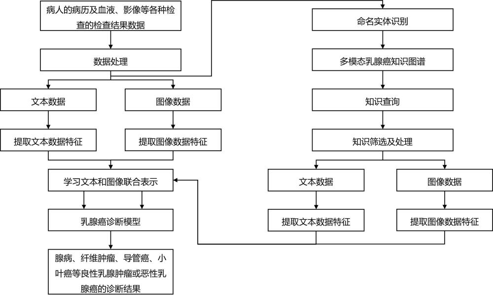 一種基于多模態(tài)乳腺癌知識圖譜的醫(yī)療輔助診斷系統(tǒng)模型的構(gòu)建方法