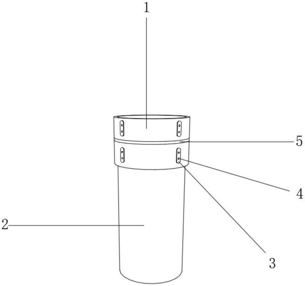 一種適用于地鐵安全保護(hù)區(qū)內(nèi)的拖拉管定位裝置的制作方法