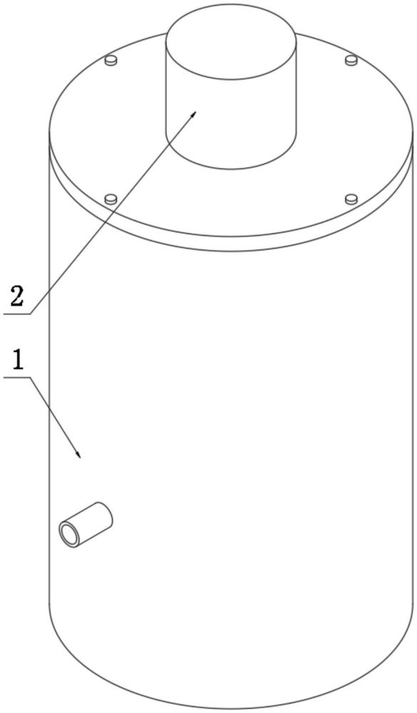 一種廢舊電池破碎廢氣處理用堿液噴淋裝置的制作方法