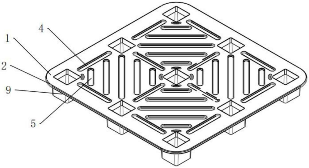 一種高強(qiáng)度托盤的制作方法