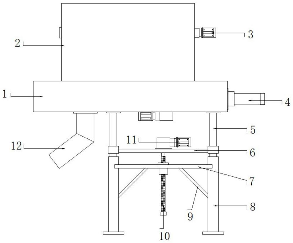 帶有定量調(diào)節(jié)的離心機(jī)進(jìn)料機(jī)構(gòu)的制作方法