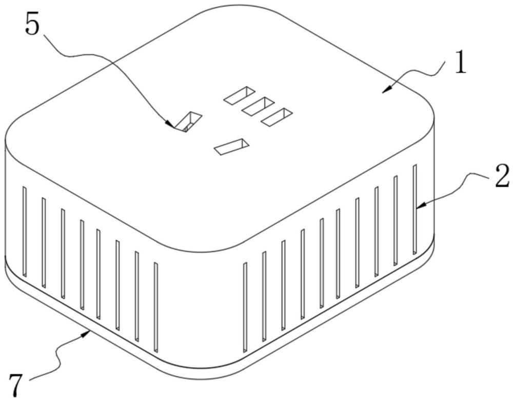 一種便于高效散熱的WIFI插座的制作方法