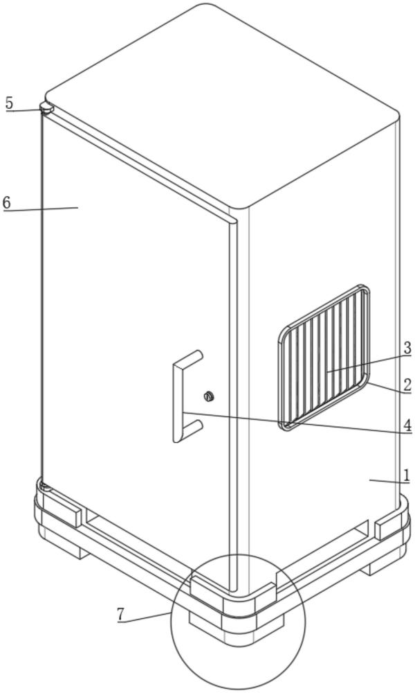 一種具有防塵功能的電源柜的制作方法