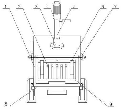 一種制造模具的打孔器的制作方法