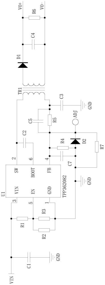 一種輸出電壓可調(diào)的降壓式變換電路的制作方法