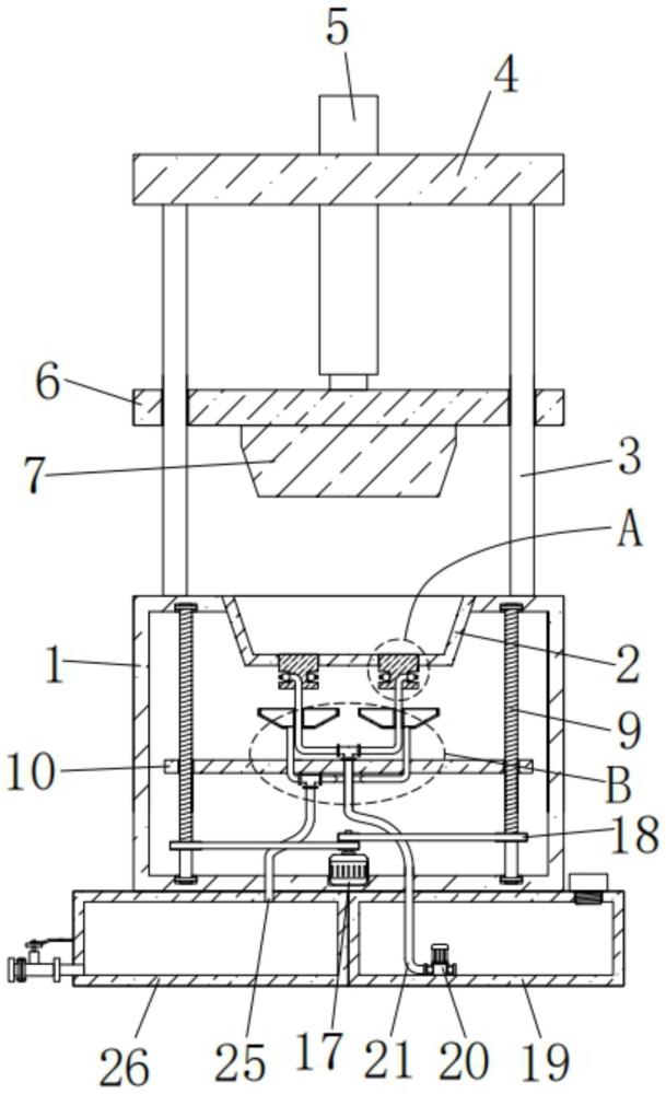 一種鋁箔容器的沖壓模具的制作方法