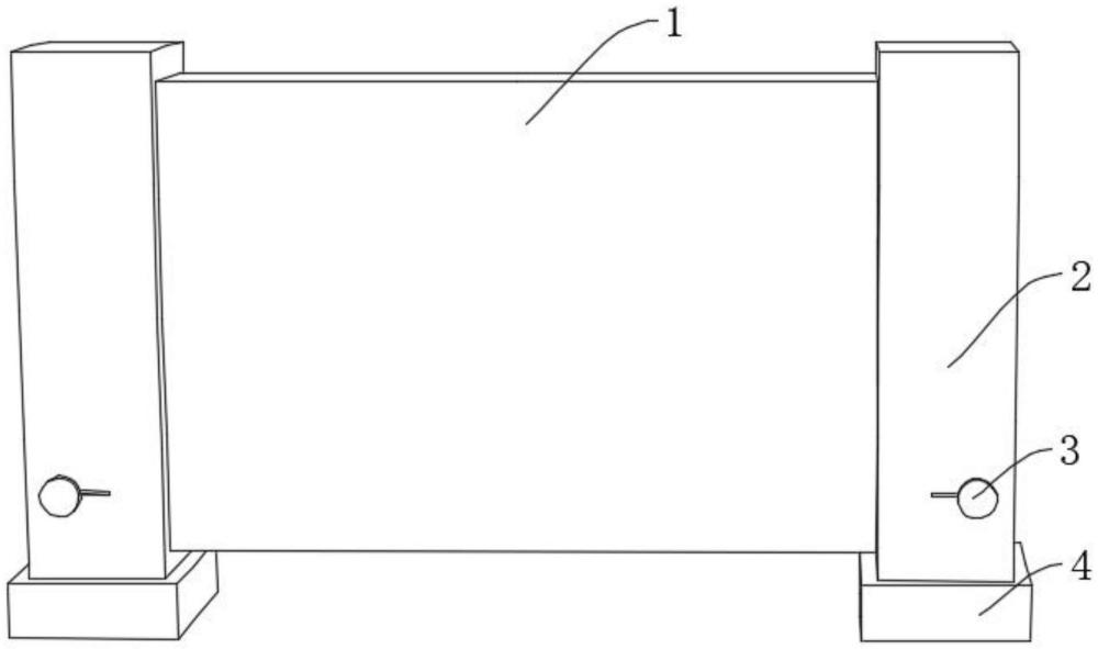 一種安全防護(hù)板快速固定裝置的制作方法