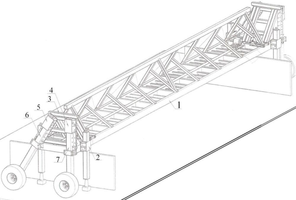 面板混凝土二次抹面作業(yè)臺(tái)車及其施工方法與流程