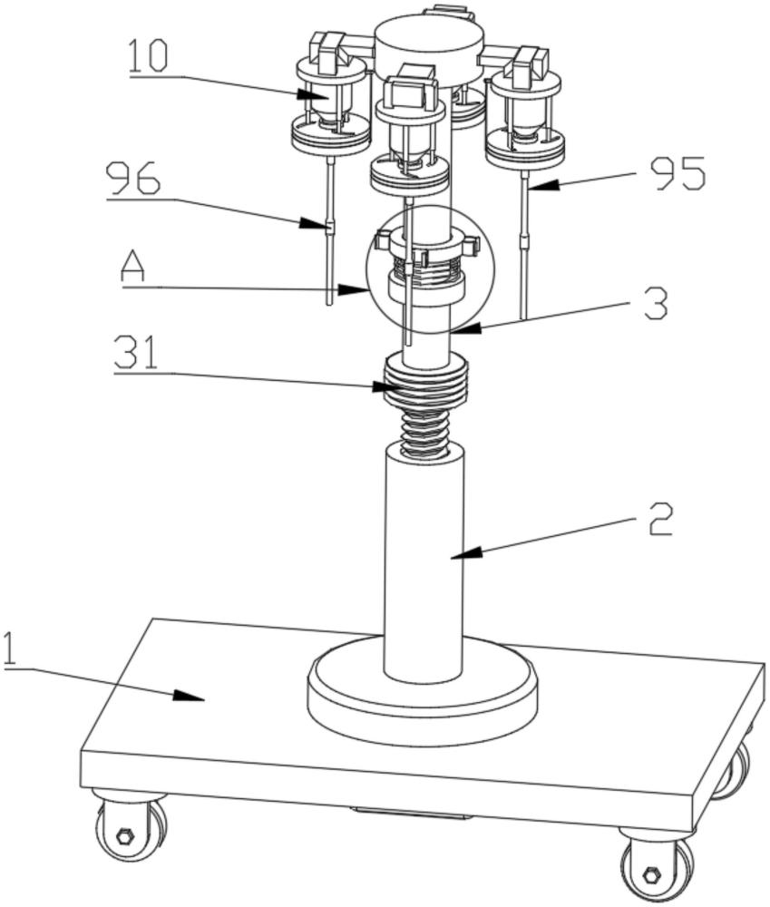 一種兒科專(zhuān)用輸液器防脫落機(jī)構(gòu)