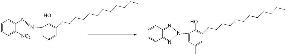 一種2-(2H-苯并三氮唑-2-基)-6-十二烷基-4-甲基苯酚的合成方法與流程