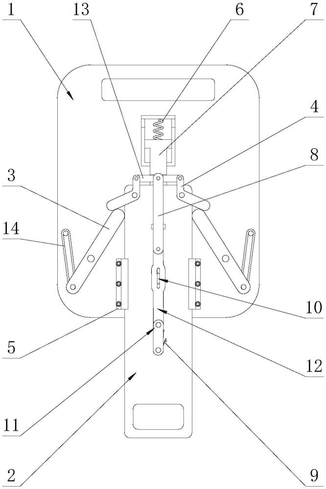 一種空投式無(wú)人潛航器入水自動(dòng)脫傘裝置