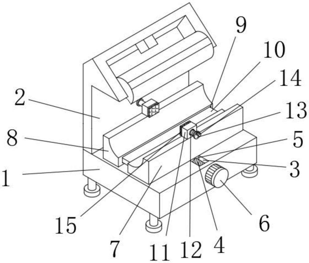 一種端面刻字機夾緊組件的制作方法