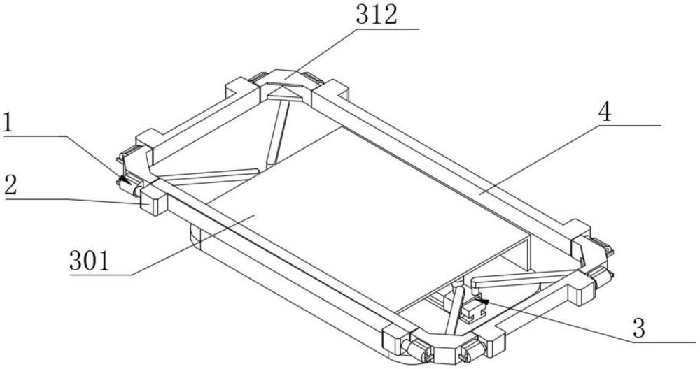 一種光伏電池板用的復合材料邊框組件的制作方法