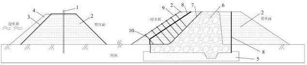 一種適用于河道施工的復(fù)合圍堰及施工方法與流程