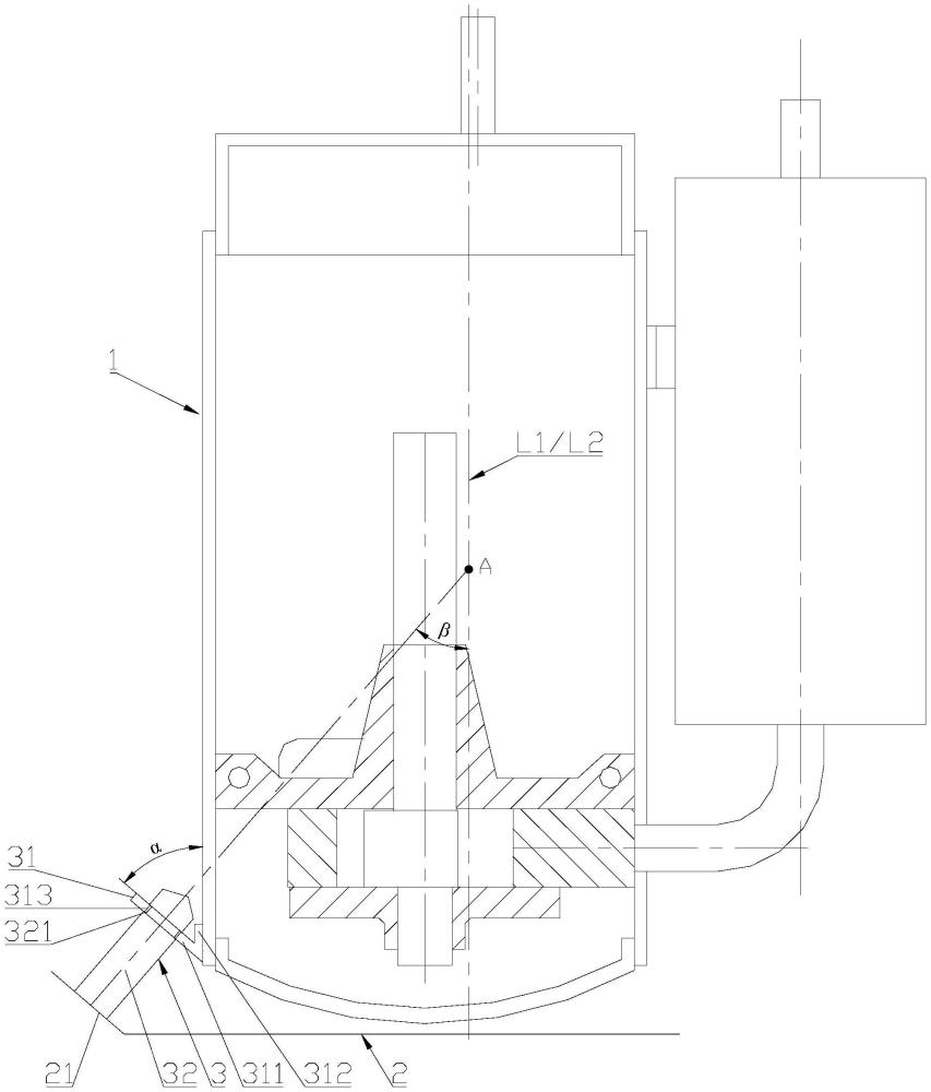 一種減振結(jié)構(gòu)及壓縮機的制作方法