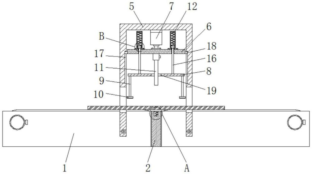 一種自動釘箱機碰線機構的制作方法