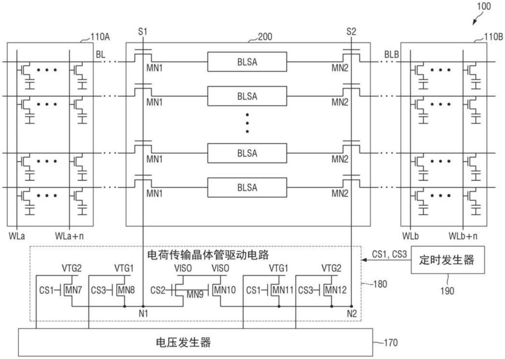 存儲(chǔ)器件和包括在該存儲(chǔ)器件中的感測(cè)器件的驅(qū)動(dòng)方法與流程
