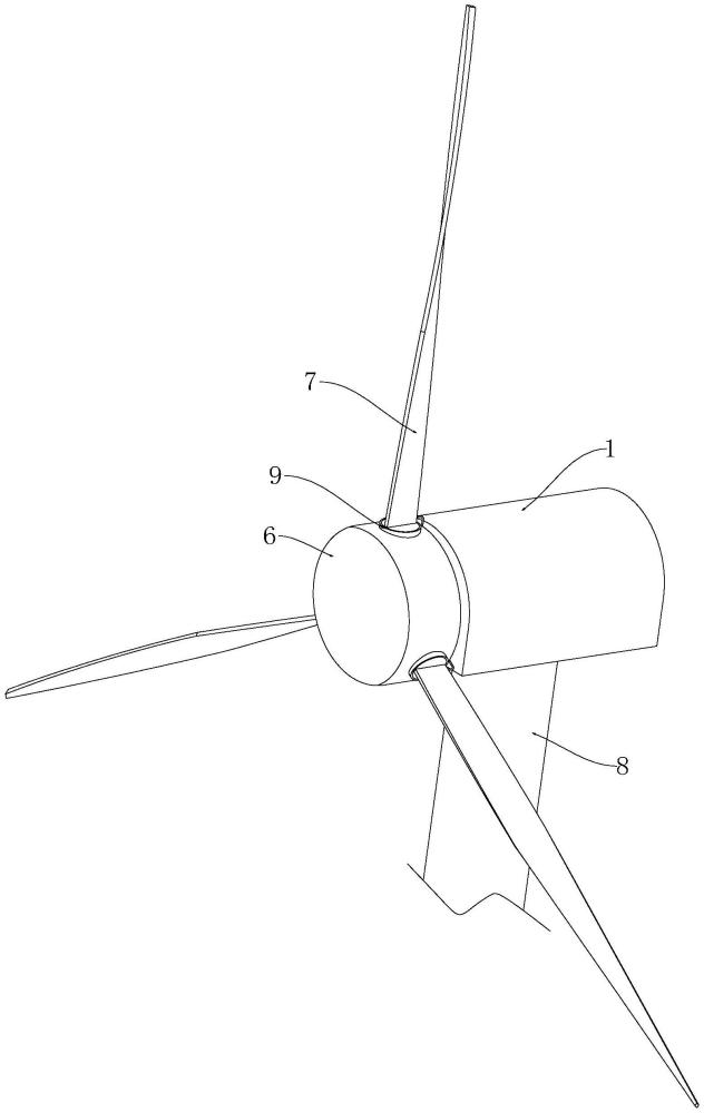 一種風(fēng)力發(fā)電機(jī)降溫散熱裝置的制作方法