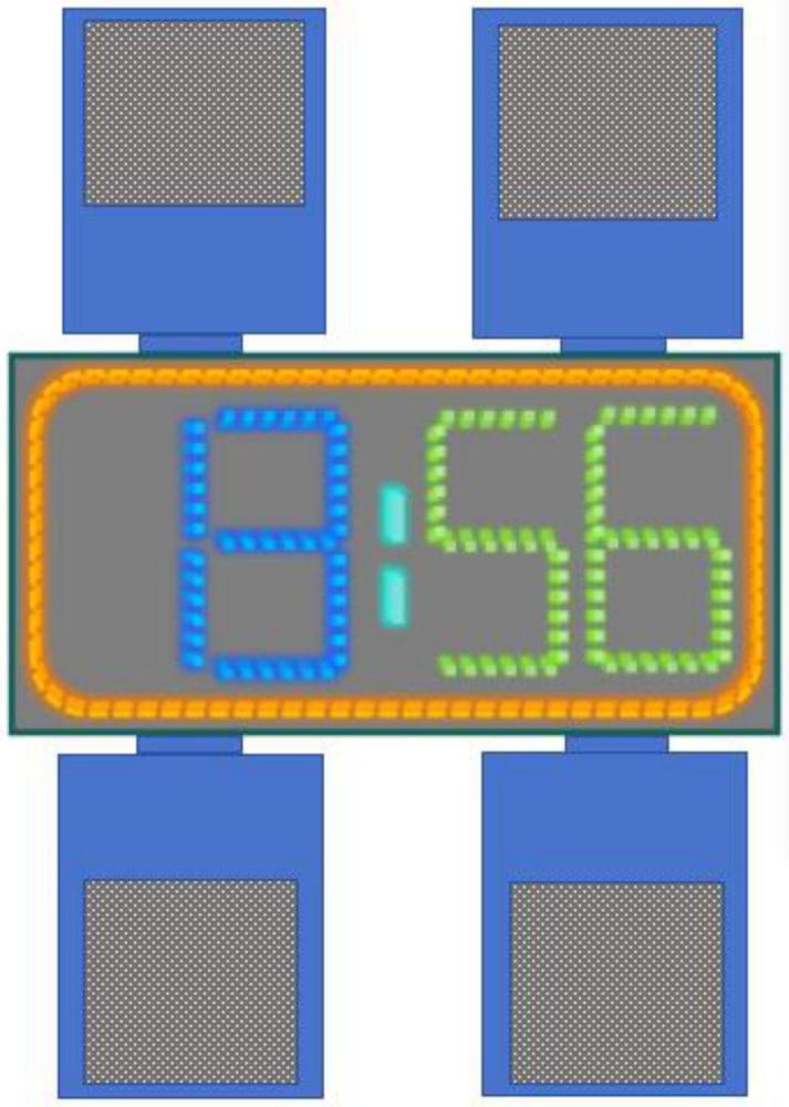 一種深淵鏡數(shù)字手表的制作方法