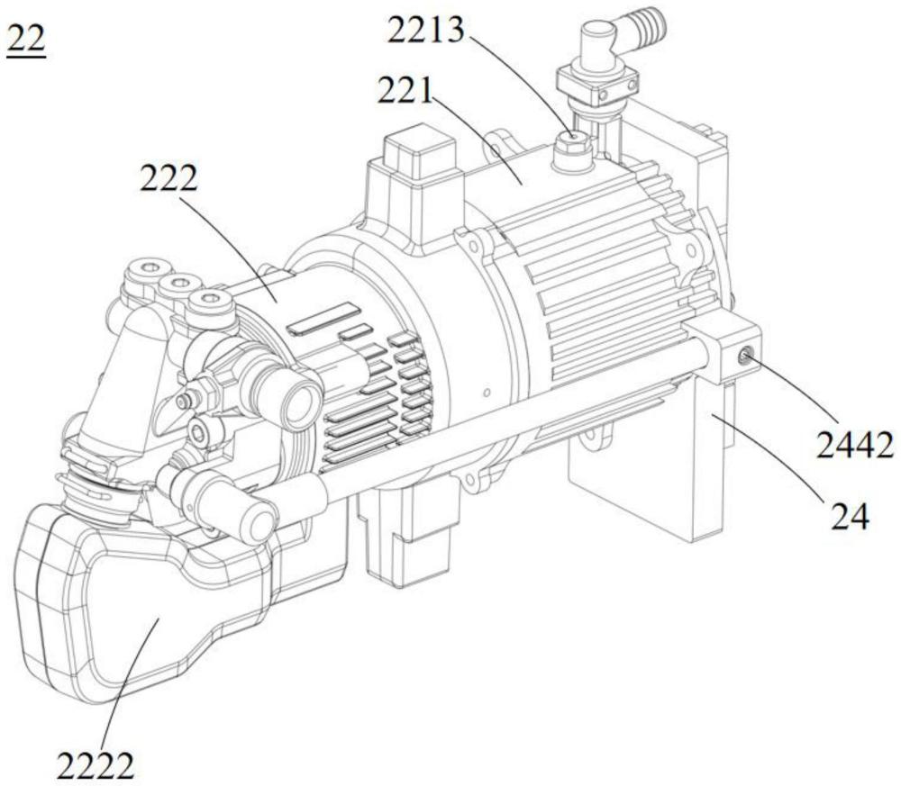 電機(jī)泵組件及清洗機(jī)的制作方法