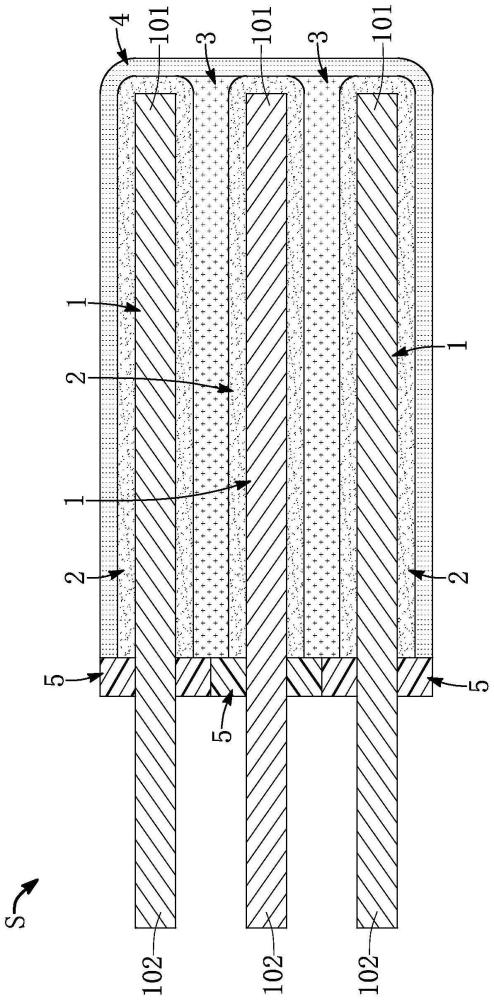 堆疊型電容器組件及其制作方法、堆疊型電容器封裝結(jié)構(gòu)與流程