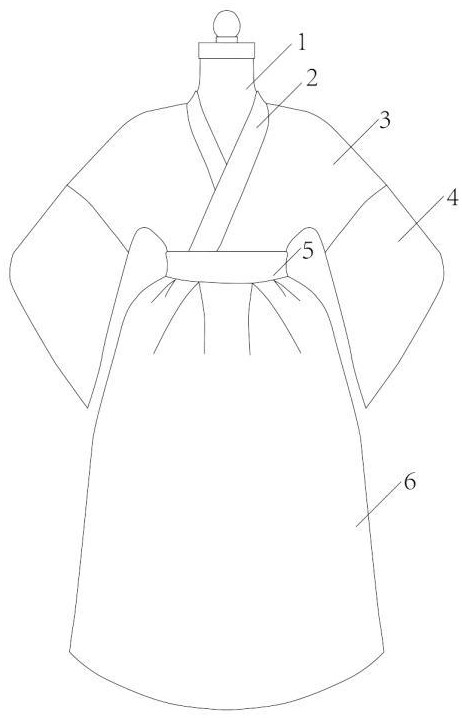 一種多場景演繹的可拆解式服裝玩教具