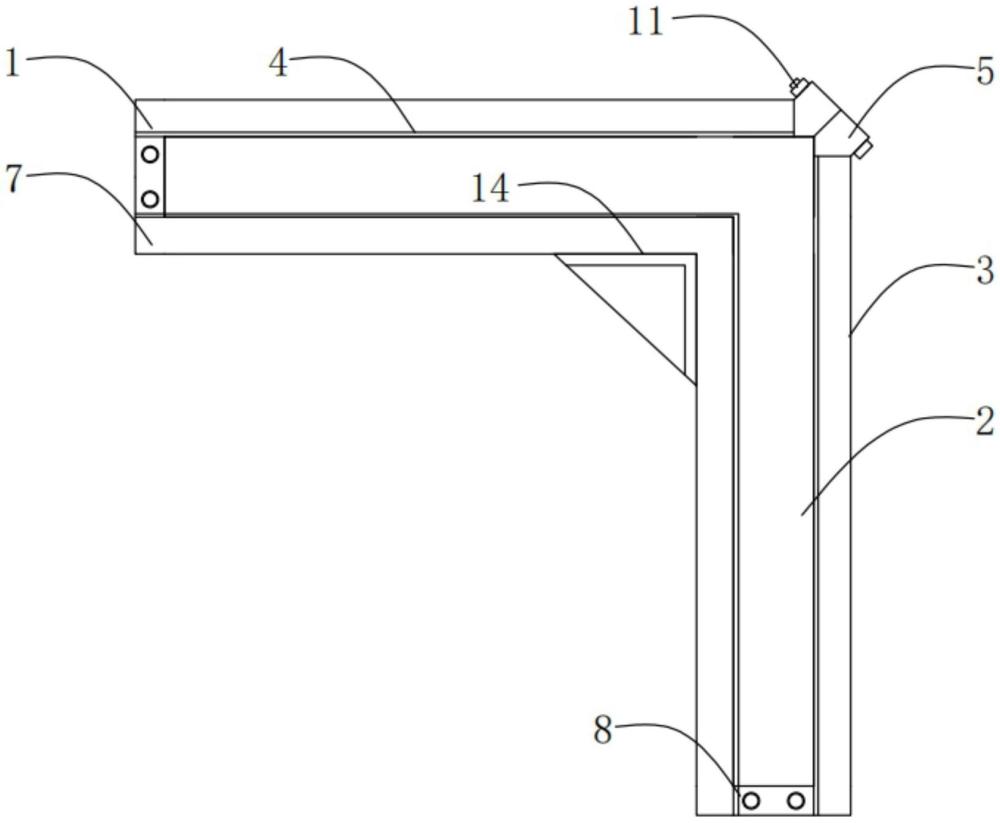 一種電力鐵塔用鋼構(gòu)件加固結(jié)構(gòu)的制作方法