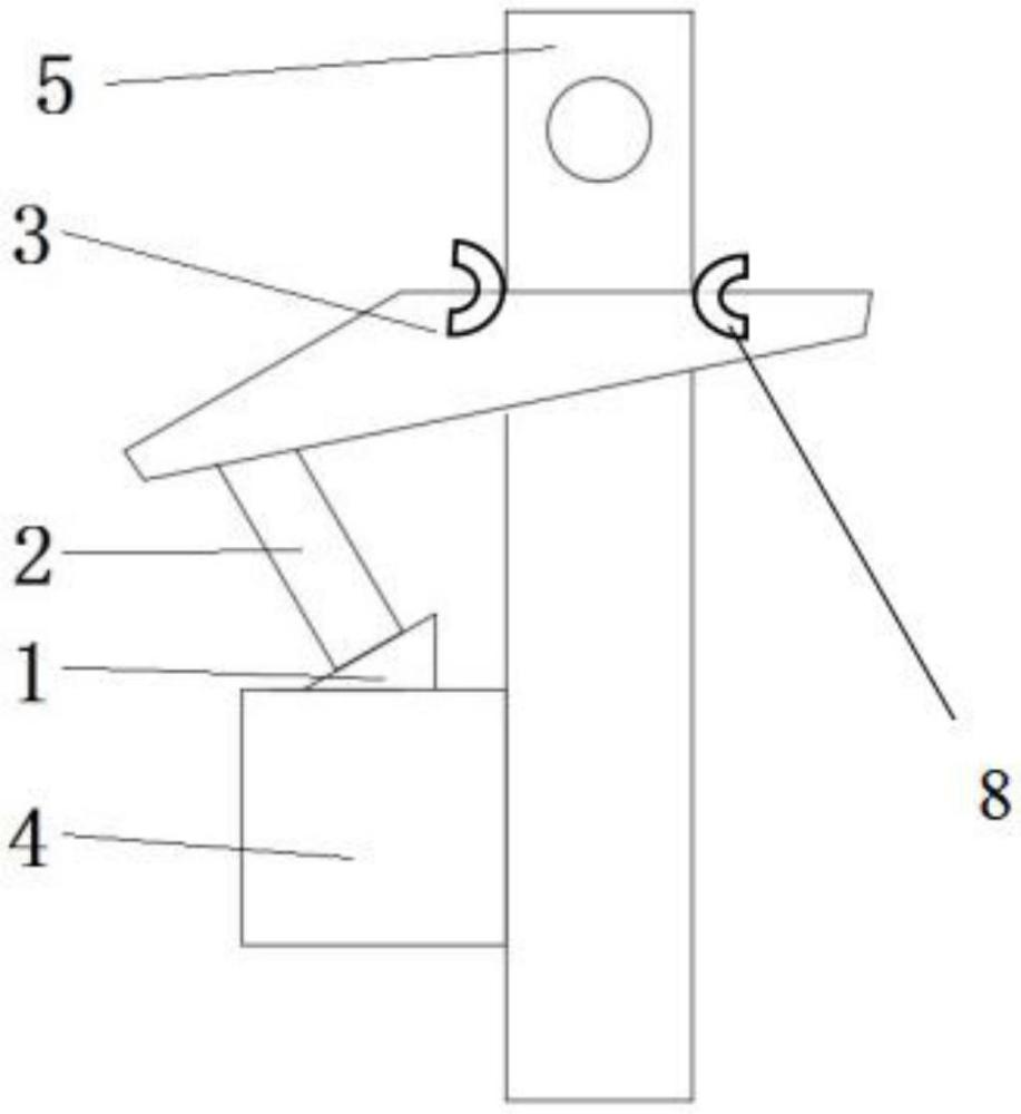 一種鋁電解電解槽手動(dòng)調(diào)陽(yáng)極簡(jiǎn)易裝置的制作方法