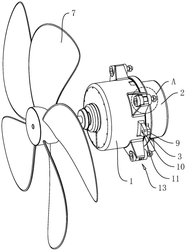 一種EC電機(jī)及空調(diào)機(jī)組的制作方法