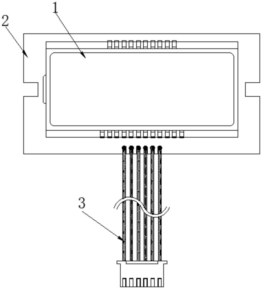 一種PCB上焊接排線的LCM的制作方法