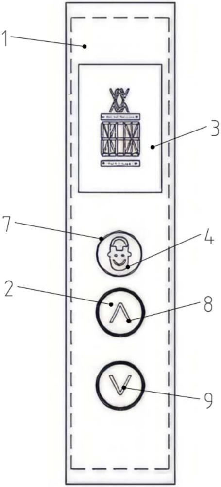 防兒童誤操作的呼梯系統(tǒng)的制作方法