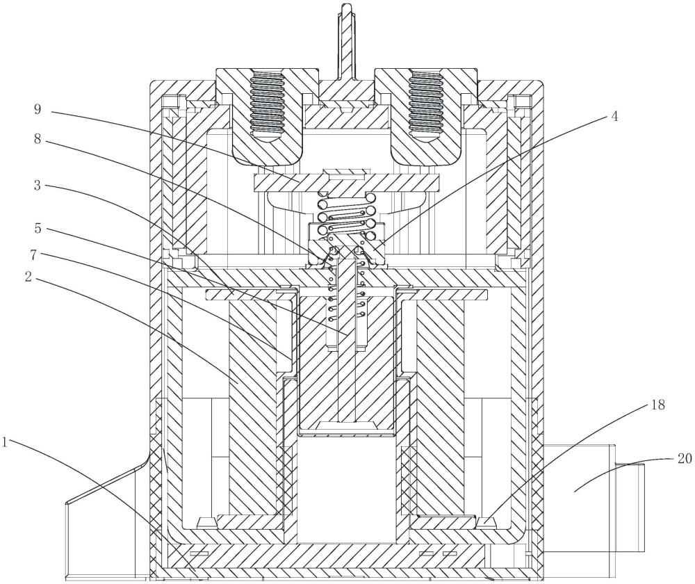 具有一體化微動(dòng)開(kāi)關(guān)的直流接觸器的制作方法